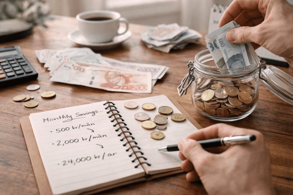 Hur mycket kan man spara med en budget
