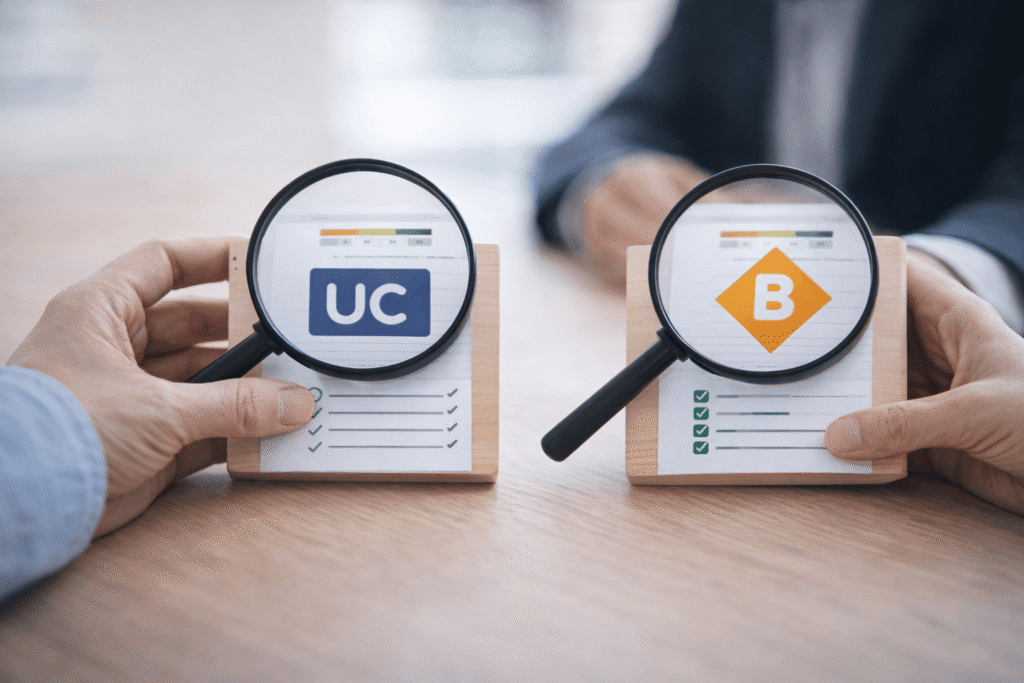 Hopbakslån med eller utan UC