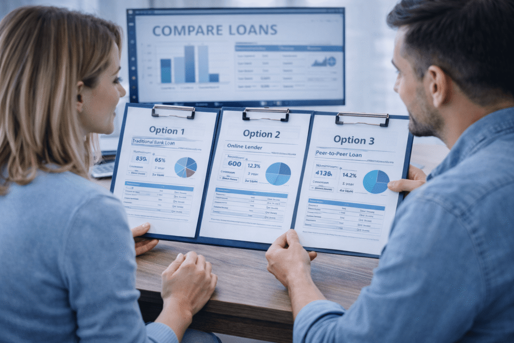 Jämför alternativ om du har låg kreditvärdighet