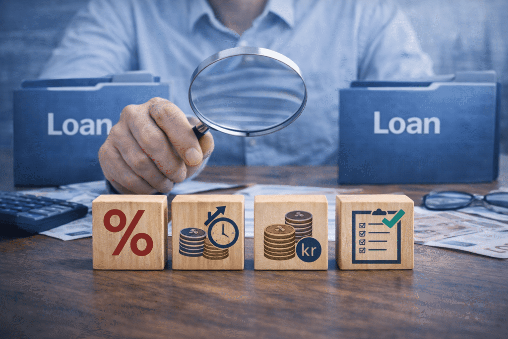 Vad du bör jämföra innan du väljer hopbakslån