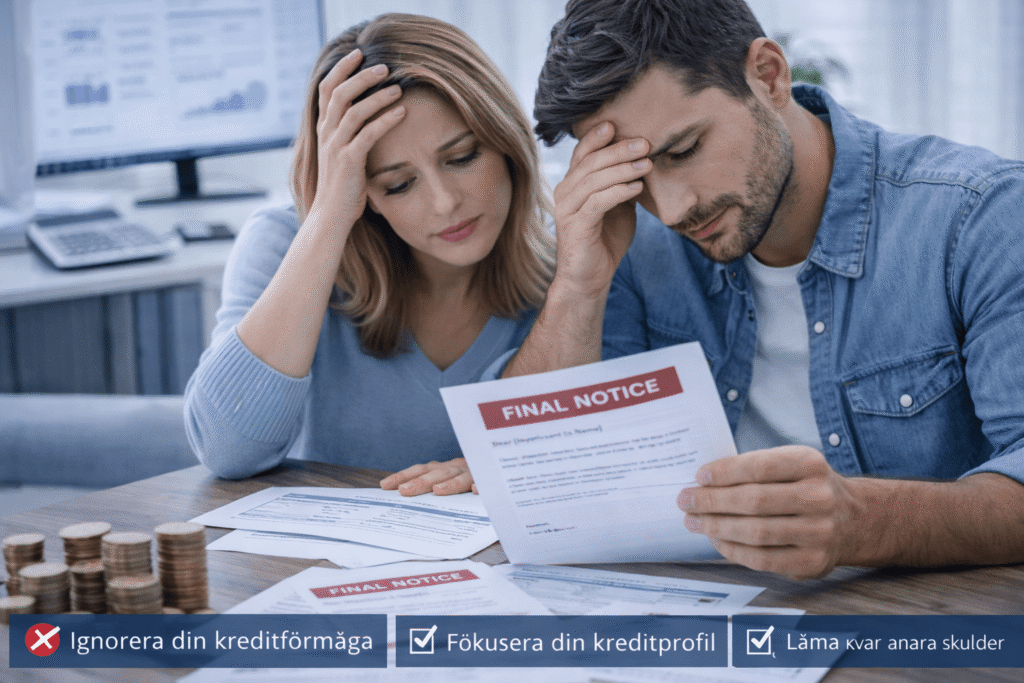 Vanliga misstag när man söker hopbakslån