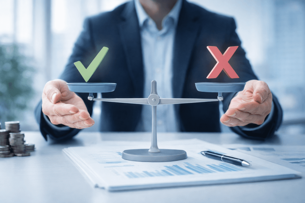 Vilka är för- och nackdelarna med Banky