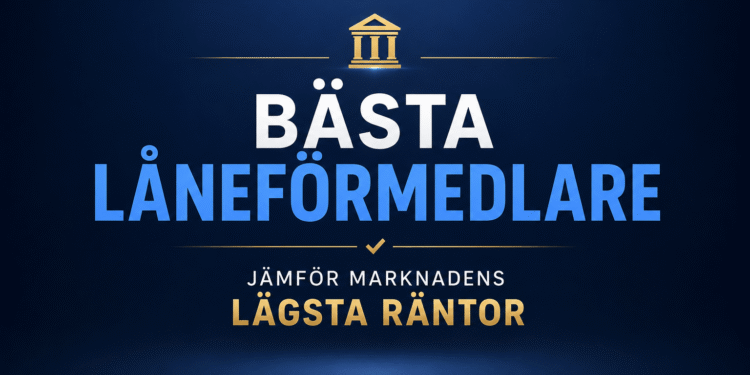 Bästa Låneförmedlare