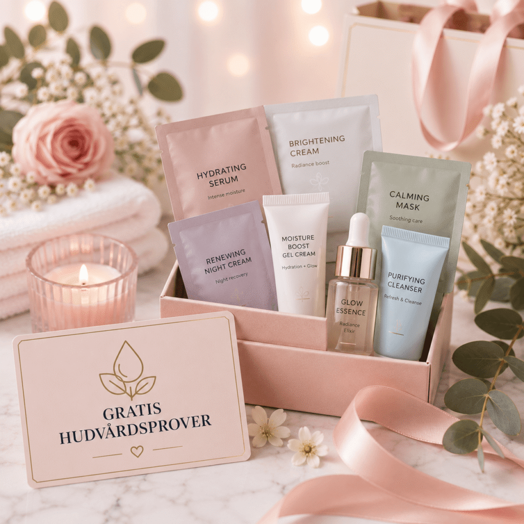 Gratis hudvårdsprover