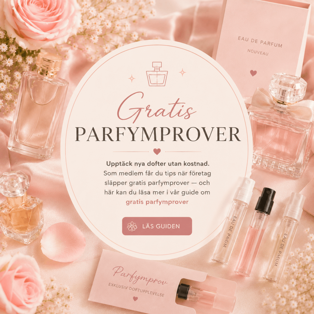 Gratis parfymprover