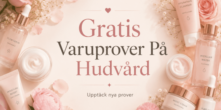 Gratis varuprover hudvård & Gratis varuprover på hudvård