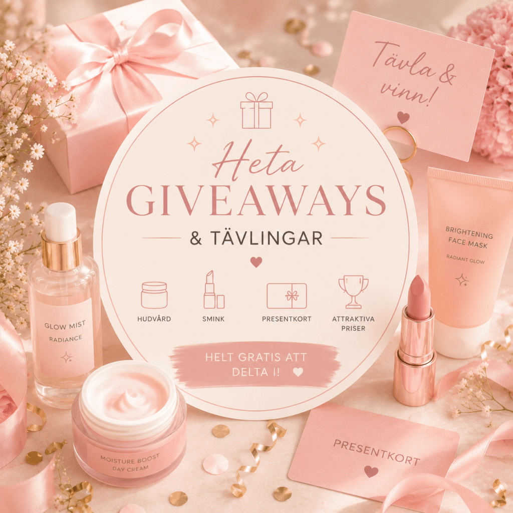 Heta giveaways & tävlingar