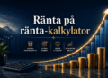 Ränta på ränta-kalkylator