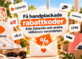 Få handplockade rabattkoder från Zalando och andra välkända varumärken