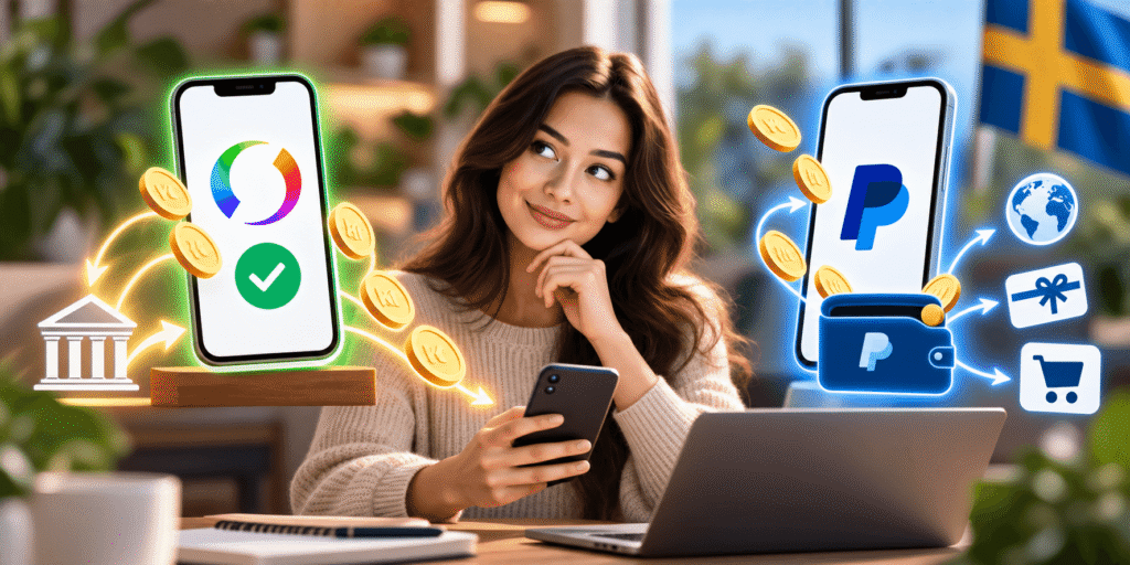 Swish eller PayPal – vilket är bäst för betalda undersökningar