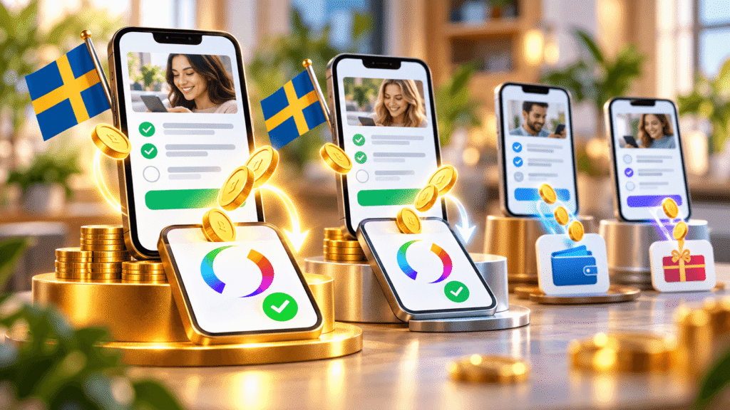 Vilka undersökningspaneler betalar via Swish